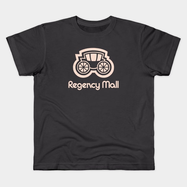 Regency Mall - Augusta Georgia Kids T-Shirt by Turboglyde